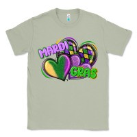 Matcha mardi gras heart Classic Tee - CowGirlArtShop