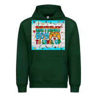 Forest Green birthday boy to level up Urban Hoodie - JahusDesignShop