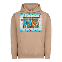 Pigment Burro birthday boy to level up Urban Hoodie - JahusDesignShop