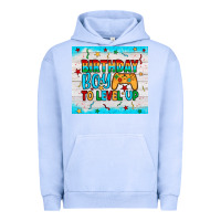 Pigment Grape Ice birthday boy to level up Urban Hoodie - JahusDesignShop