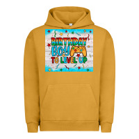 Pigment Peanut Butter birthday boy to level up Urban Hoodie - JahusDesignShop