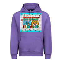 Tulip birthday boy to level up Urban Hoodie - JahusDesignShop