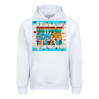 White birthday boy to level up Urban Hoodie - JahusDesignShop