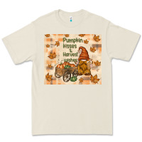 Bone pumpkin kisses and harvest wishes Premium Tee - TumblerDesignByShophia