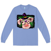 Colony Blue pig halloween Long Sleeve Tee - RanaPortraitStore