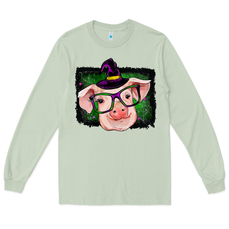 Pig Halloween Long Sleeve Tee by RanaPortraitStore | Teevron