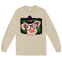 Mushroom pig halloween Long Sleeve Tee - RanaPortraitStore