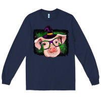 Navy pig halloween Long Sleeve Tee - RanaPortraitStore