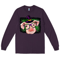 Plum pig halloween Long Sleeve Tee - RanaPortraitStore