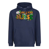 Navy one lucky nurse Heavyweight Hoodie - AdoDesignShop