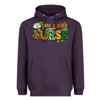 Plum one lucky nurse Heavyweight Hoodie - AdoDesignShop