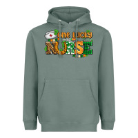Sage one lucky nurse Heavyweight Hoodie - AdoDesignShop