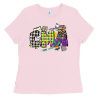Bubblegum Pink cma mardi gras certified medical assistant Ladies Tee - CowGirlArtShop