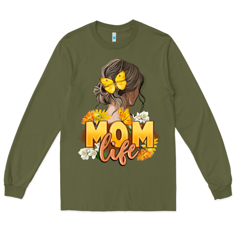 Mom Life Mother's Day Long Sleeve Tee by FaDigitalArtStudio | Teevron