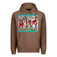 Chestnut merry Christmas Premium Hoodie - CowhideDigitalArt