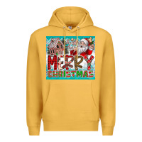 Mustard merry Christmas Premium Hoodie - CowhideDigitalArt