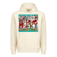 Sandshell merry Christmas Premium Hoodie - CowhideDigitalArt
