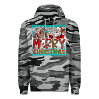Slate Camo merry Christmas Premium Hoodie - CowhideDigitalArt