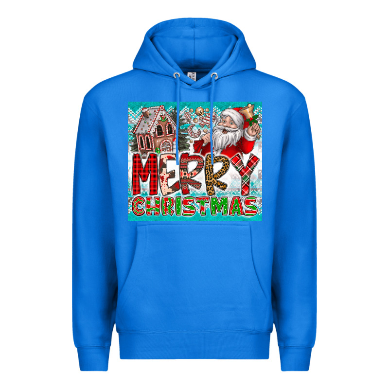Merry Christmas Premium Hoodie by CowhideDigitalArt | Teevron