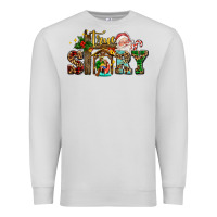Dove Grey true story jesus and mary wıth santa Premium Sweatshirt - AdoDesignShop