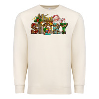 Sandshell true story jesus and mary wıth santa Premium Sweatshirt - AdoDesignShop
