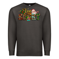 Smoke true story jesus and mary wıth santa Premium Sweatshirt - AdoDesignShop