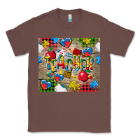 Chestnut teacher autism Classic Tee - CowGirlArtShop