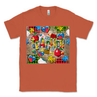 Copper teacher autism Classic Tee - CowGirlArtShop