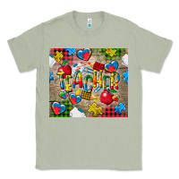 Matcha teacher autism Classic Tee - CowGirlArtShop