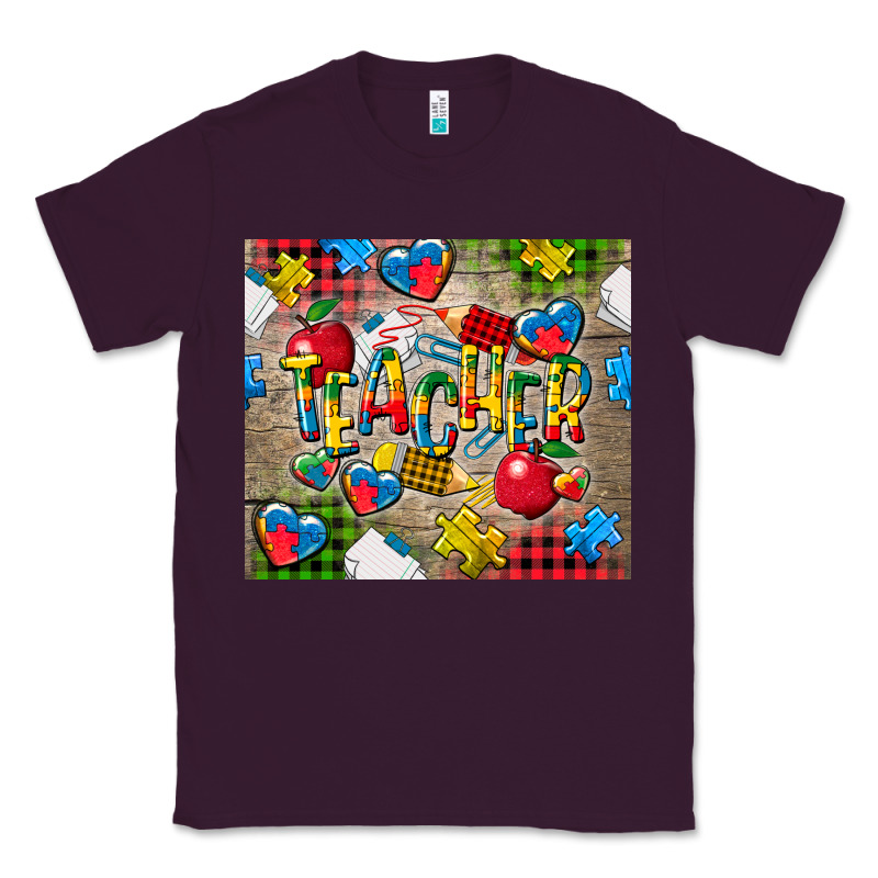 Teacher Autism Classic Tee by CowGirlArtShop | Teevron