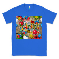 True Royal teacher autism Classic Tee - CowGirlArtShop
