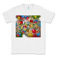 White teacher autism Classic Tee - CowGirlArtShop