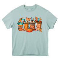 Arona Kidney Cancer coffee cups orange ribbon Heavy Core Tee - NancyCooperArtShop