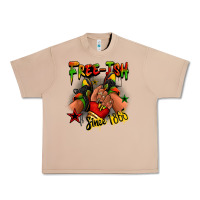 Burro Free-ish since 1865 Juneteenth black girl sneakers Urban Heavy Tee - RanaPortraitStore