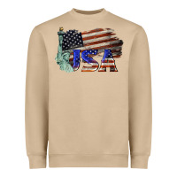 Mushroom usa  statue of liberty Heavyweight Sweatshirt - BarkalooDesign
