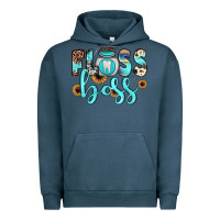 Pigment Midnight Navy floss boss Urban Hoodie - JahusDesignShop