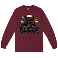 Burgundy you serious clark black bbs Long Sleeve Tee - BundleAndBundleShop