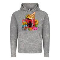 Cloud Rock Western Football Coffee cup Vintage Hoodie - FaDigitalArtStudio