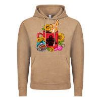 Vintage Coffee Western Football Coffee cup Vintage Hoodie - FaDigitalArtStudio