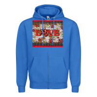 True Royal love ladybug Zipper Hoodie - BarkalooDesign