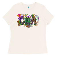 Bone cna mardi gras Ladies Tee - CowGirlArtShop