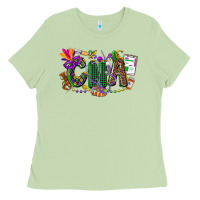 Matcha cna mardi gras Ladies Tee - CowGirlArtShop