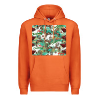 Carrot christmas magic pattern Premium Hoodie - CowhideDigitalArt