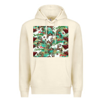 Sandshell christmas magic pattern Premium Hoodie - CowhideDigitalArt