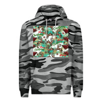 Slate Camo christmas magic pattern Premium Hoodie - CowhideDigitalArt