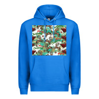 True Royal christmas magic pattern Premium Hoodie - CowhideDigitalArt