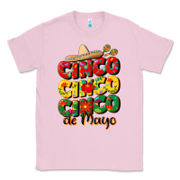 Bubblegum Pink cinco cinco cinco de mayo Classic Tee - CowGirlArtShop