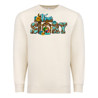 Sandshell true story jesus and mary wıth god Premium Sweatshirt - AdoDesignShop