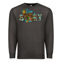 Smoke true story jesus and mary wıth god Premium Sweatshirt - AdoDesignShop