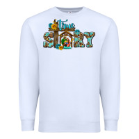 White true story jesus and mary wıth god Premium Sweatshirt - AdoDesignShop